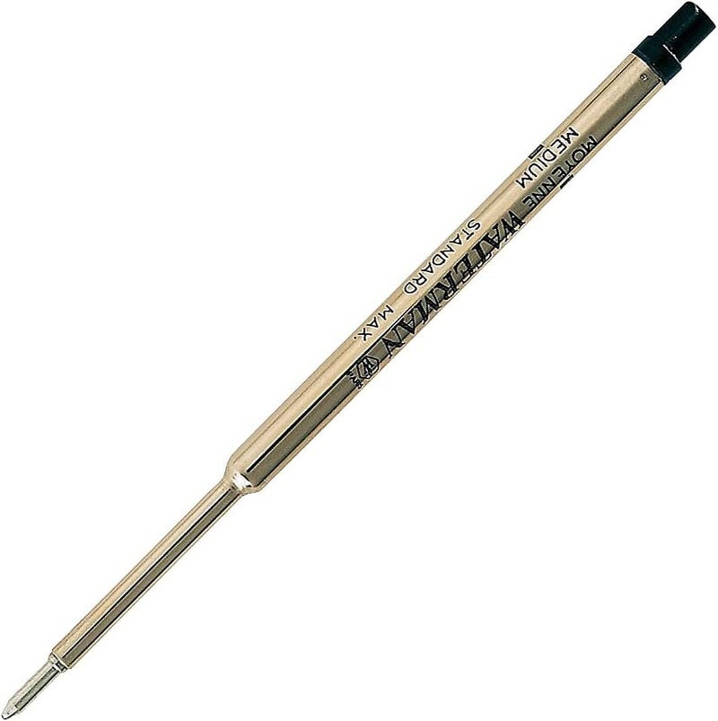 Waterman Medium Black Ballpoint Pen Refill - WATS0944480 - Image 4
